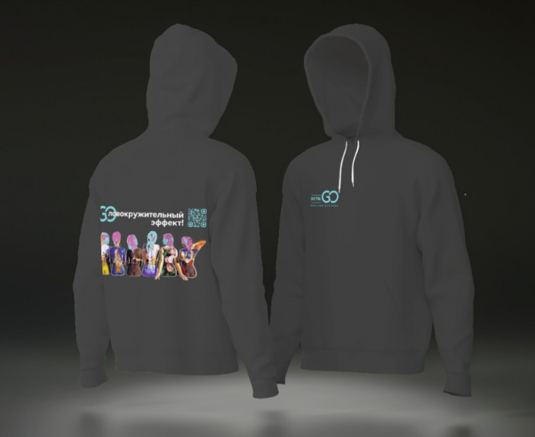 Худи с логотипом Dctr.Go в Туле