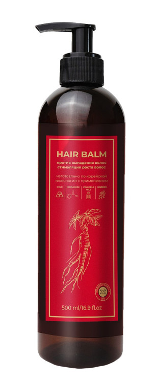 Бальзам для волос с корейским женьшенем и золотом 500 мл в Туле